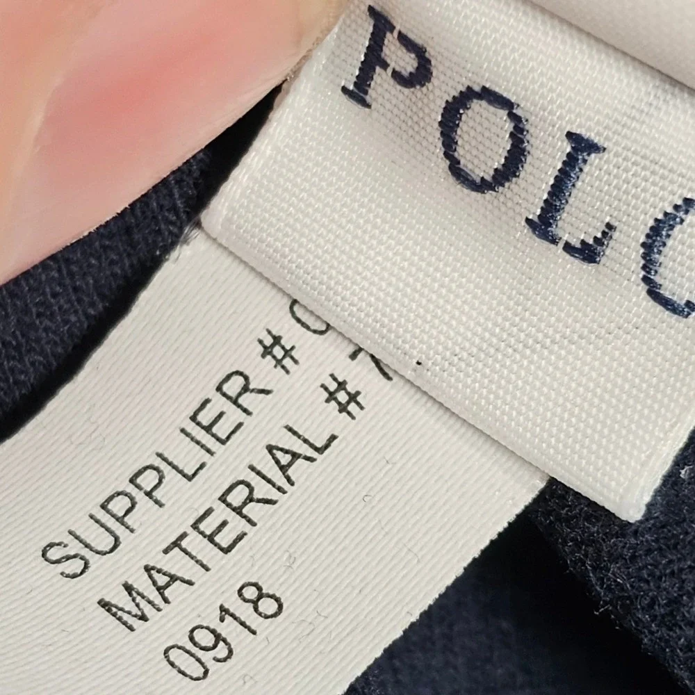 Polo Ralph Lauren Sweater Mens 2XLT Tall Navy Lightweight Quarter Zip Pullover